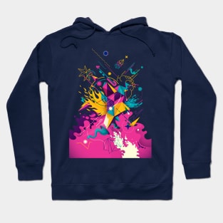 80's retro style Hoodie